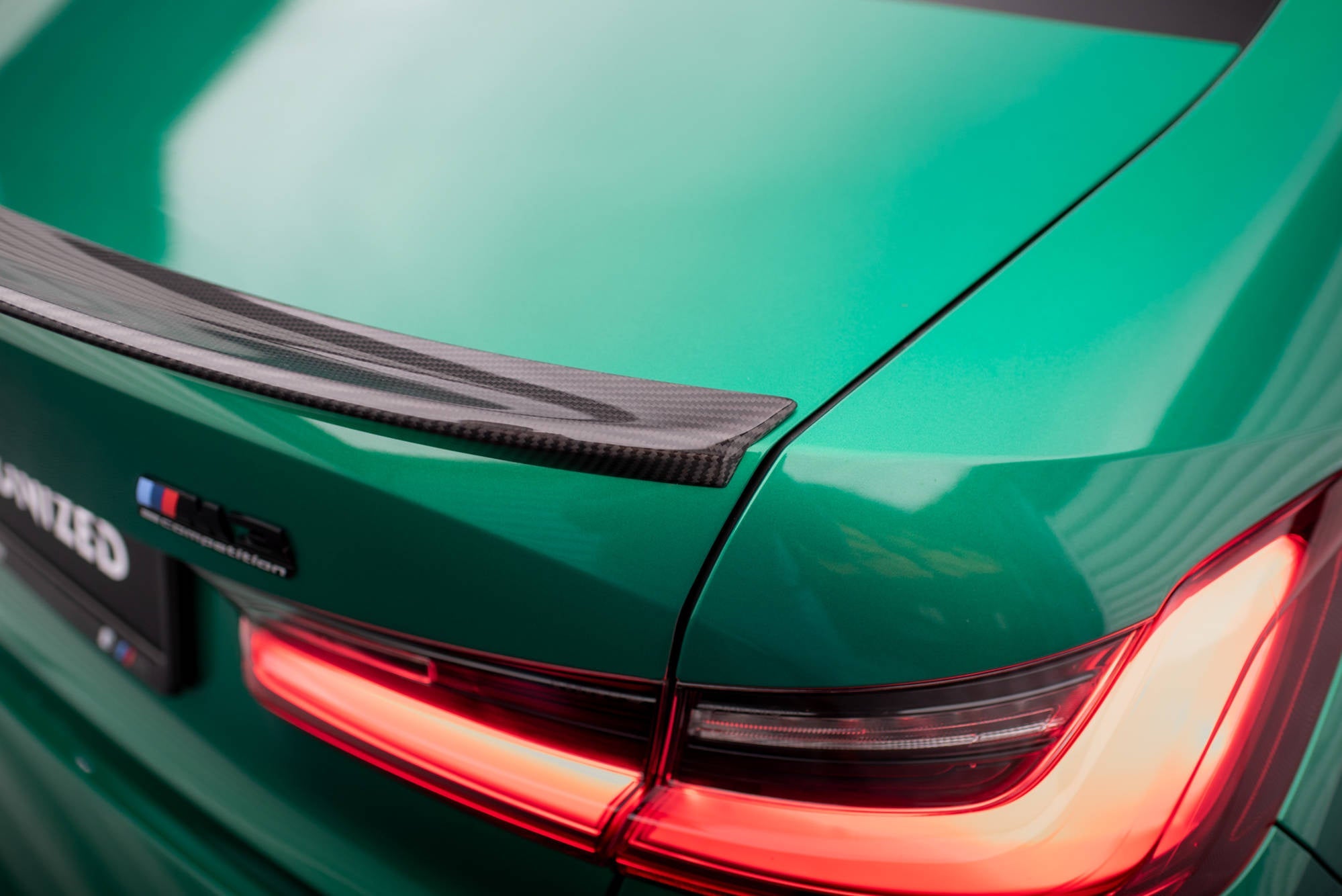 Maxton Design Prepreg Carbon Fiber Tailgate Spoiler para BMW M3 G80 / M340i G20 / 3 M-Pack G20 / 3 Standard G20 - imagen 4