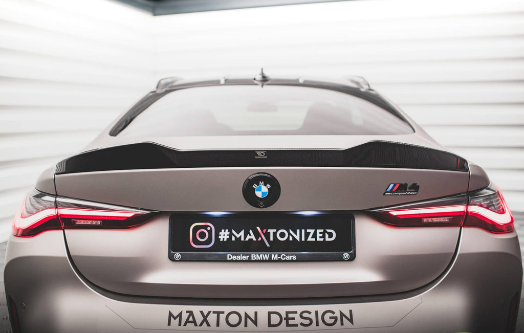 Maxton Design Prepreg Carbon Fiber Tailgate Spoiler para BMW M4 G82 / G82 Facelift / M440i / 4 M-Pack G22 / G22 Facelift - imagen 10