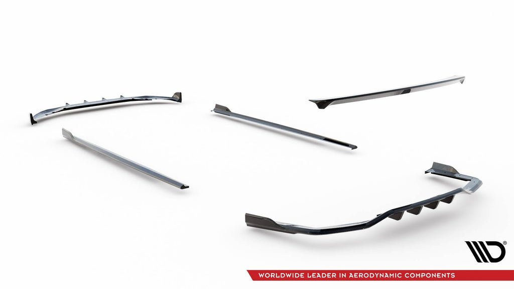 Maxton Design Set Of Prepreg Carbon Fiber Splitters para BMW 7 M-Pack G11 Facelift - imagen 20
