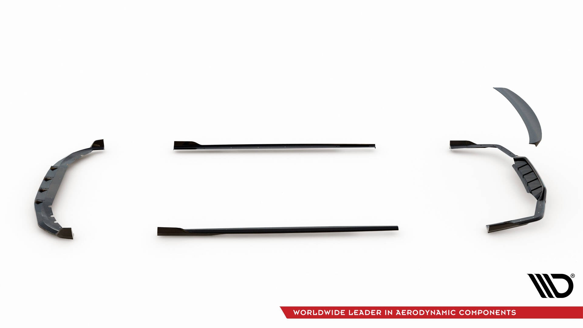 Maxton Design Set Of Prepreg Carbon Fiber Splitters para BMW 7 M-Pack G11 Facelift - imagen 19