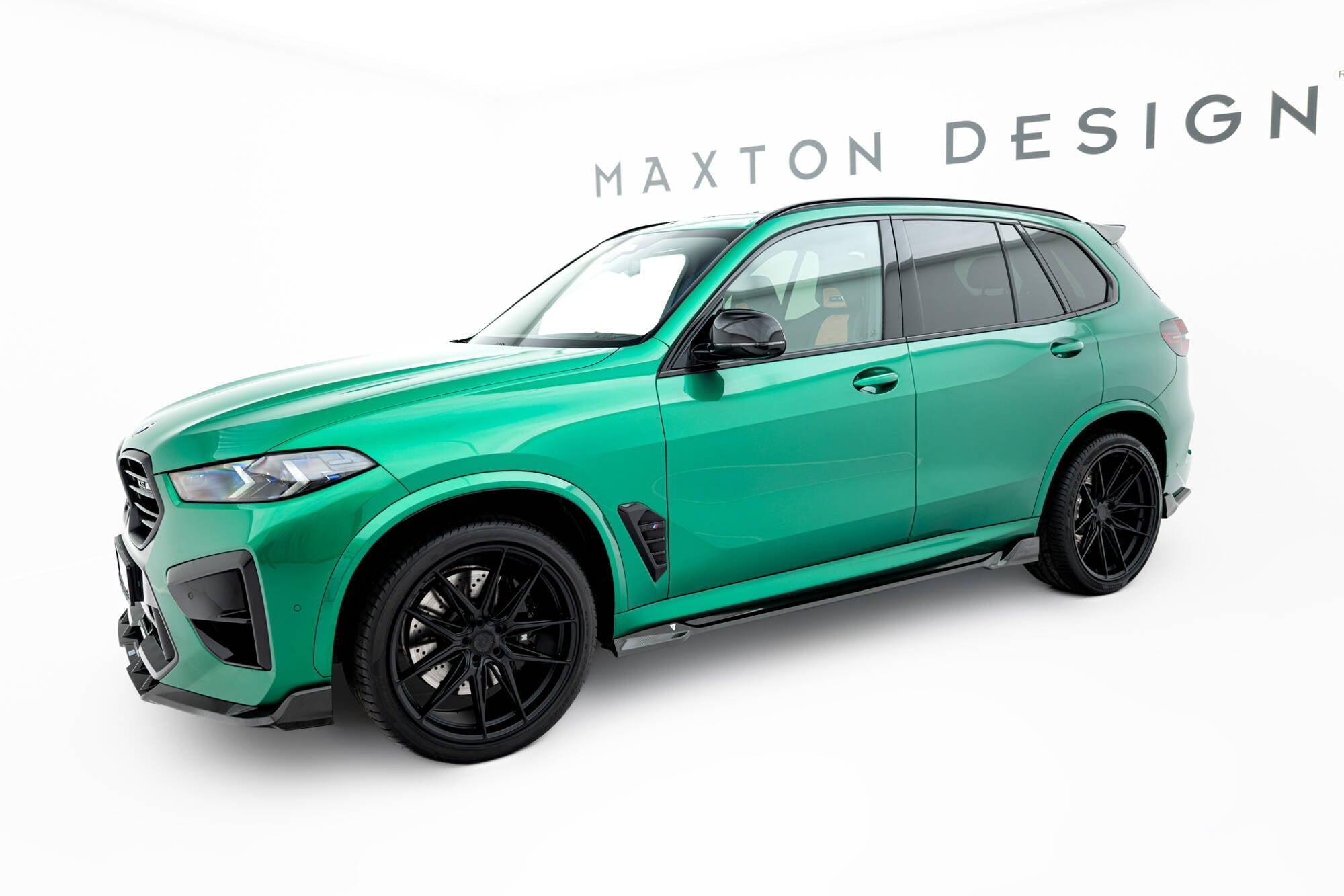 Maxton Design Set Of Prepreg Carbon Fiber Splitters para BMW X5 M F95 Facelift - imagen 1