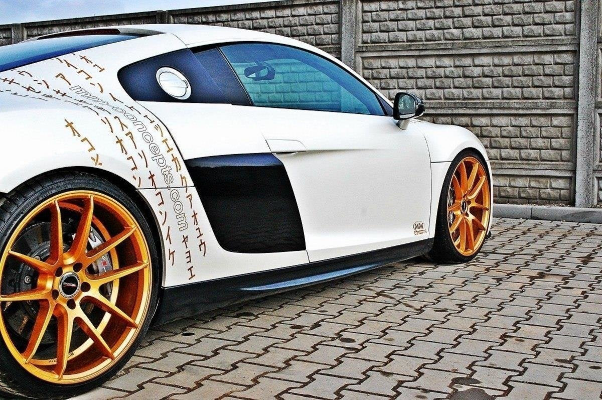 Maxton Design Taloneras laterales para Audi R8 Mk1 - imagen 1