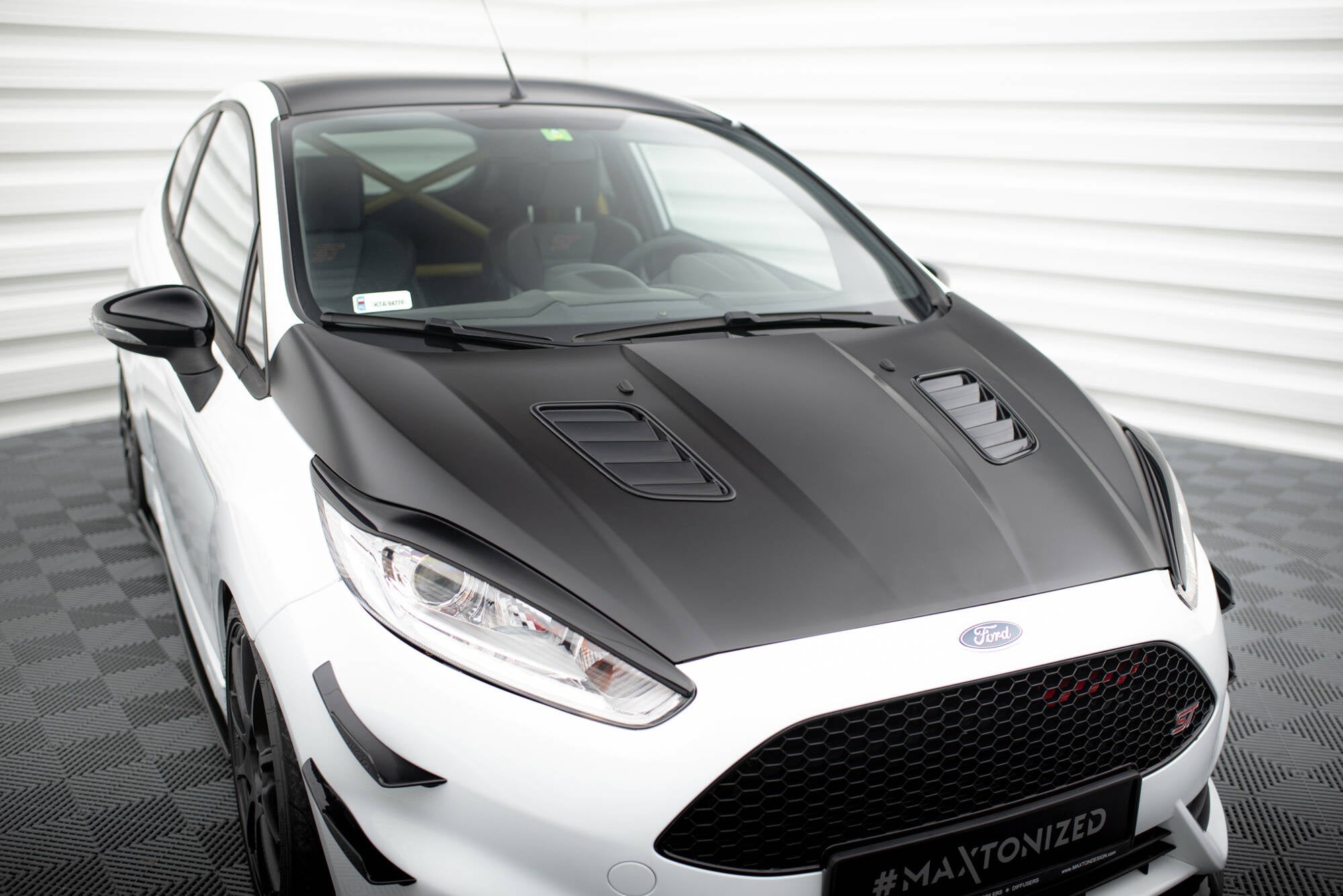 Maxton Design Bonnet Vents para Ford Fiesta ST Mk7 Facelift - imagen 5