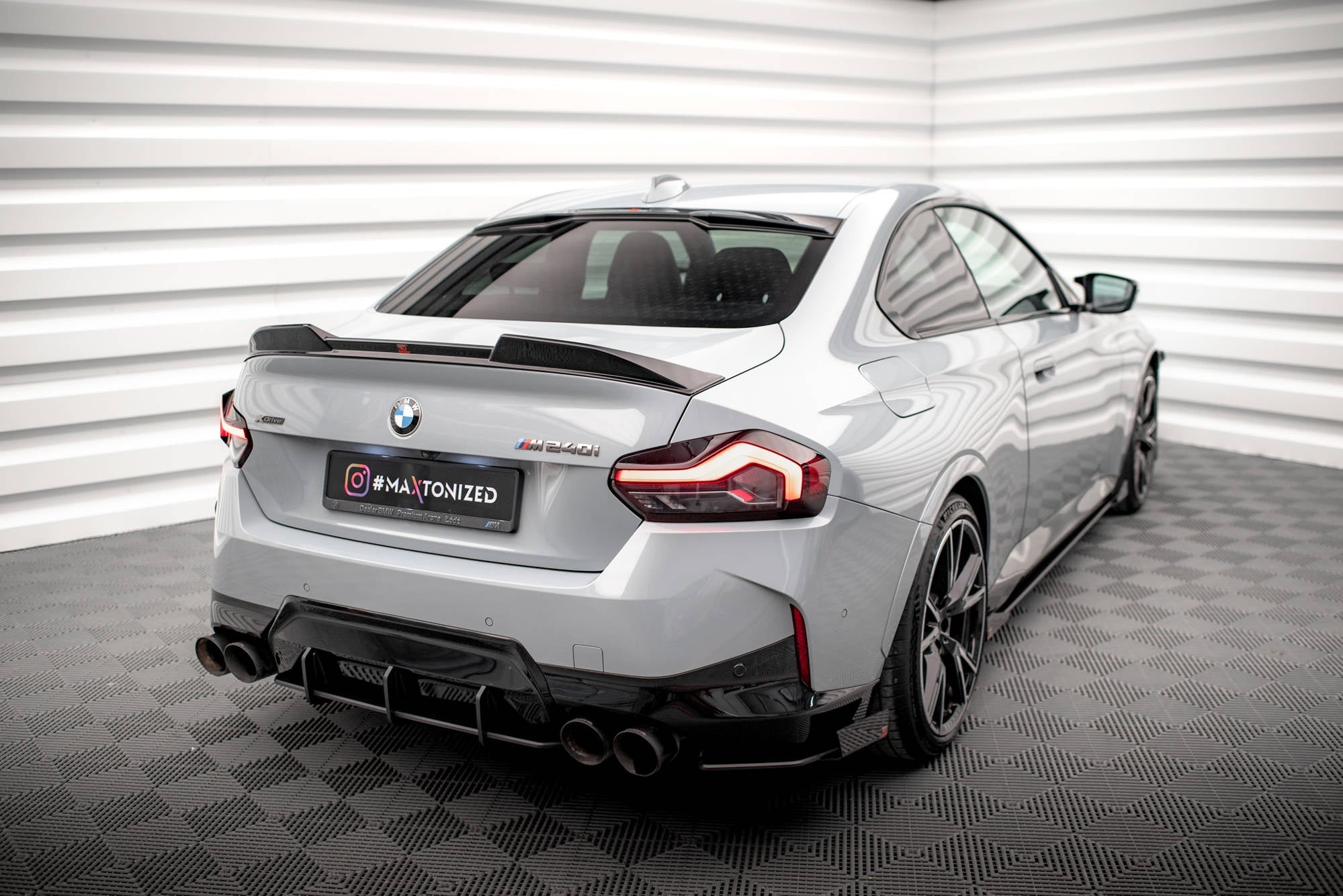 Maxton Design The Extension Of The Rear Window para BMW 2 Coupe G42 / M2 G87 - imagen 2