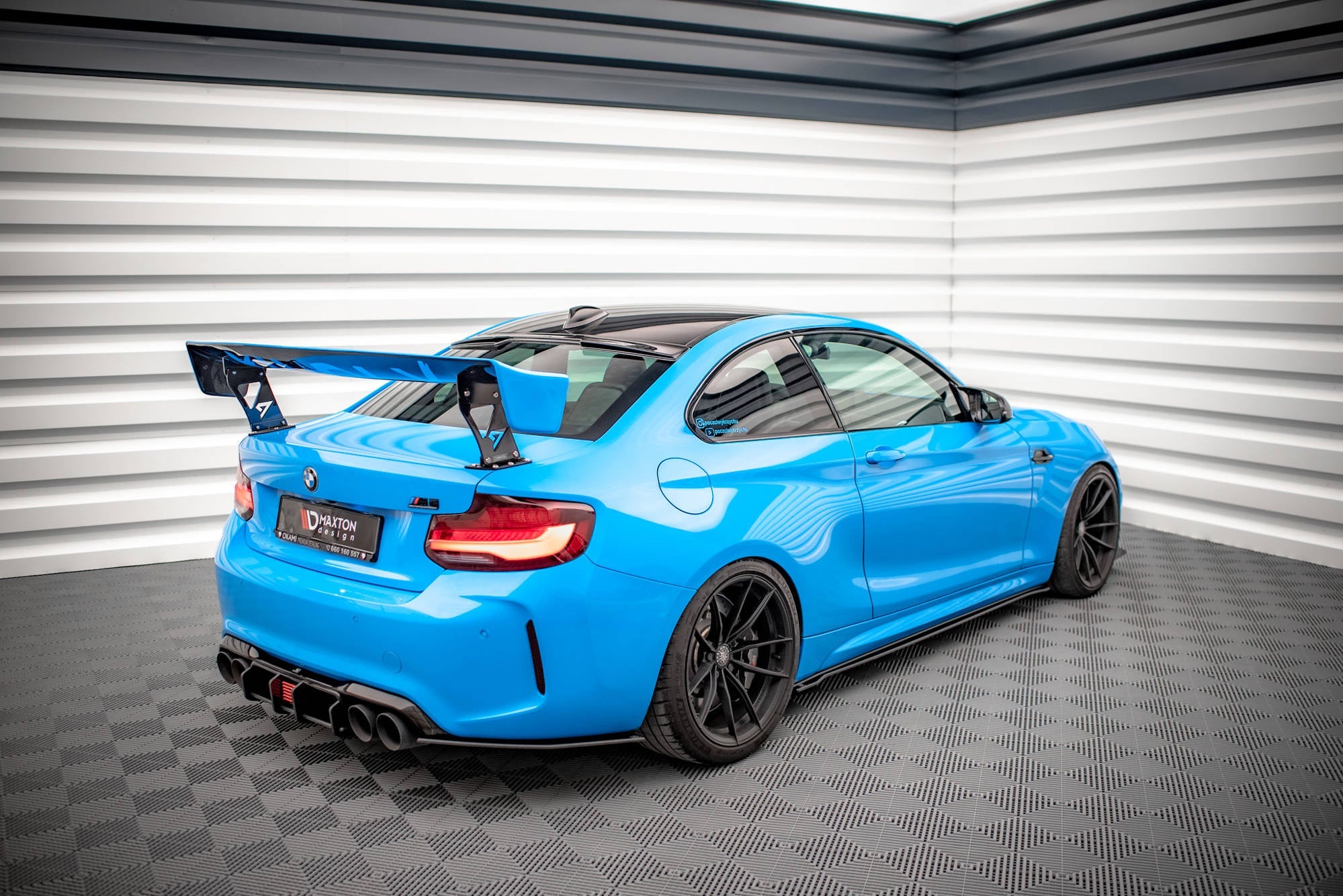 Maxton Design The Extension Of The Rear Window para BMW M2 F87 - imagen 5