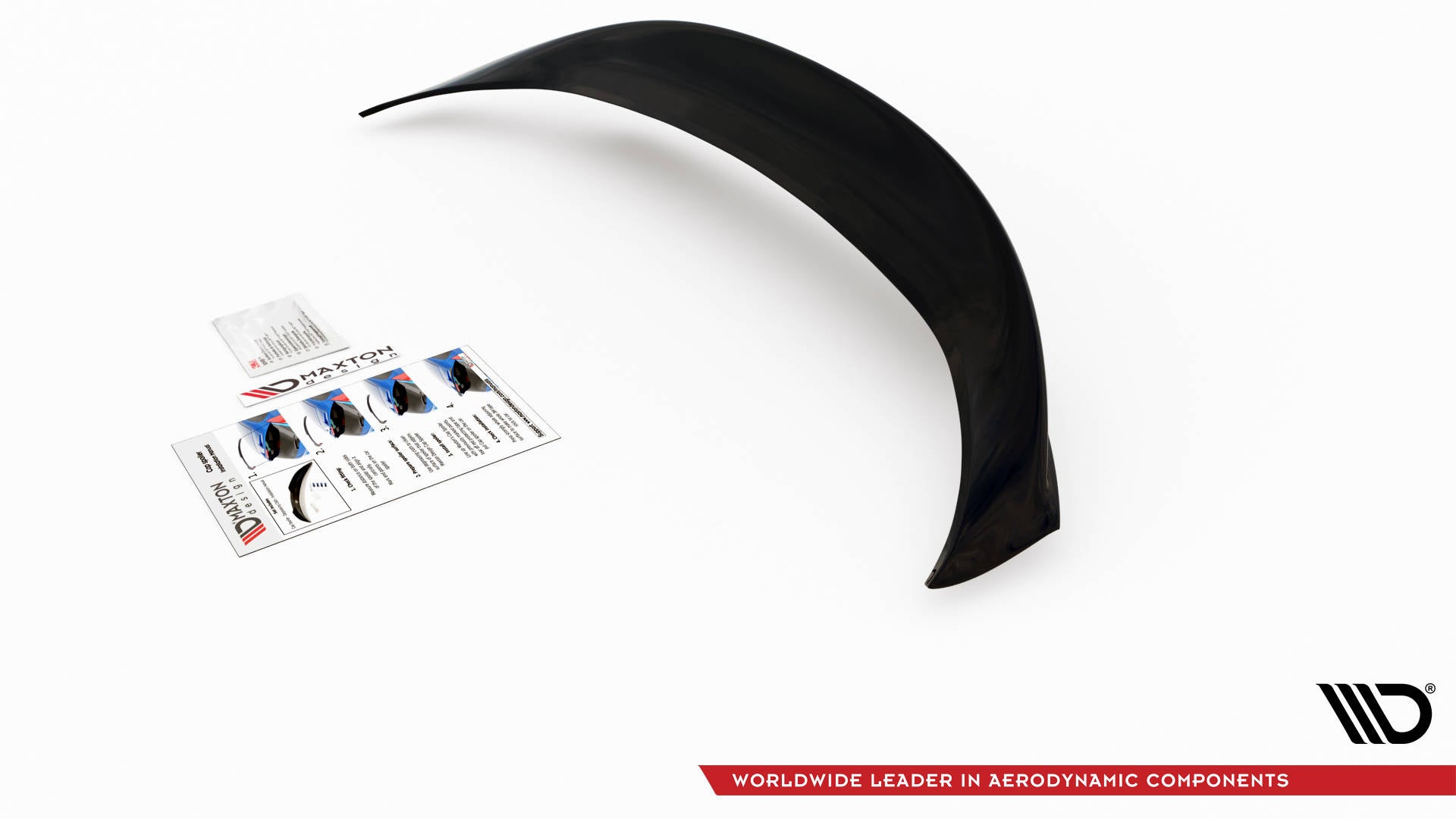 Maxton Design The Extension Of The Rear Window para Ford Fiesta Standard/ ST-Line/ ST - imagen 5