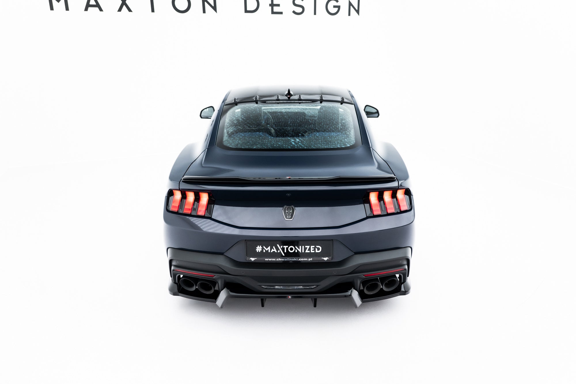 Maxton Design The Extension Of The Rear Window para Ford Mustang Dark Horse Mk7 - imagen 4