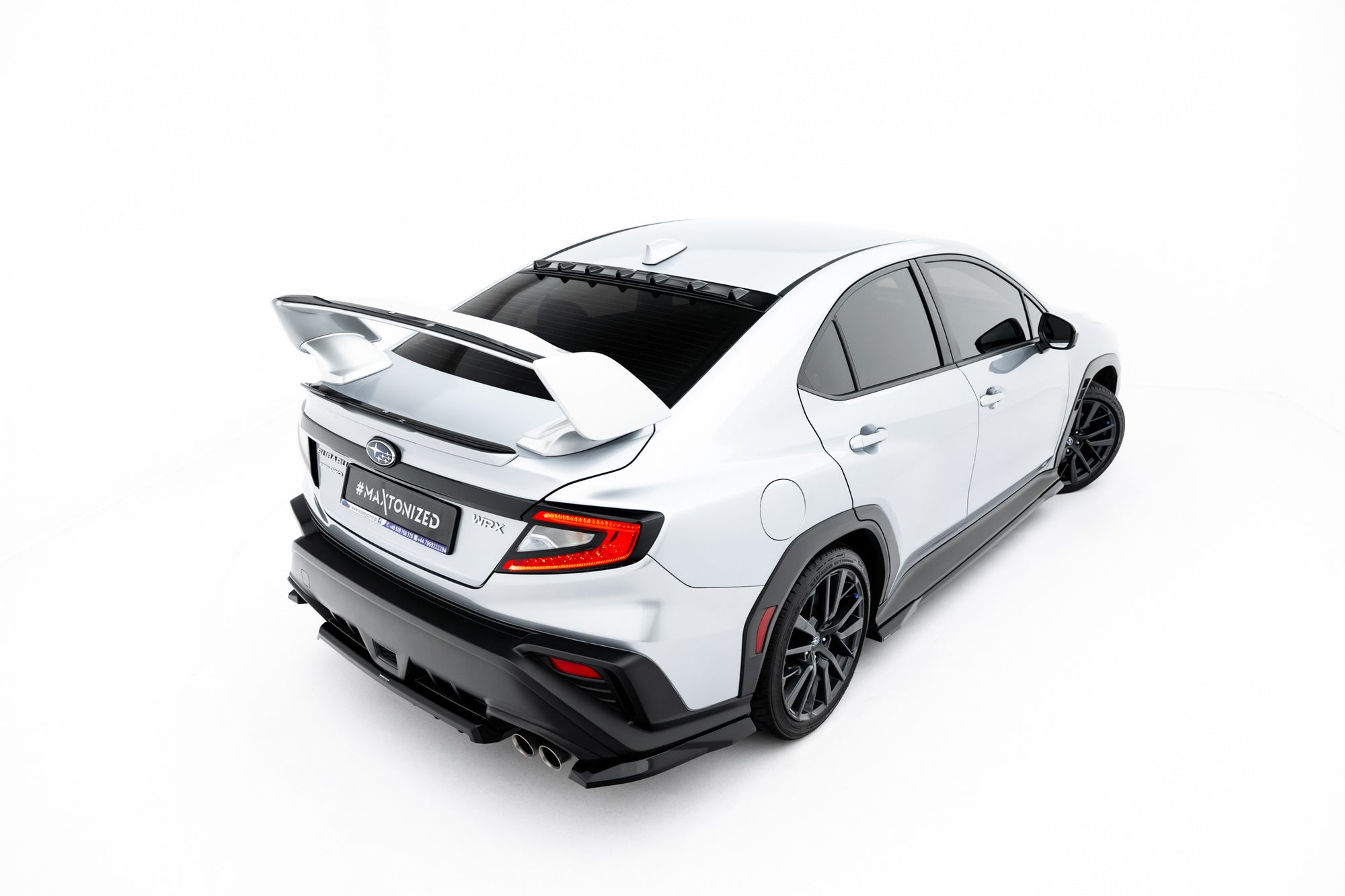 Maxton Design The Extension Of The Rear Window para Subaru WRX STI Mk2 - imagen 3