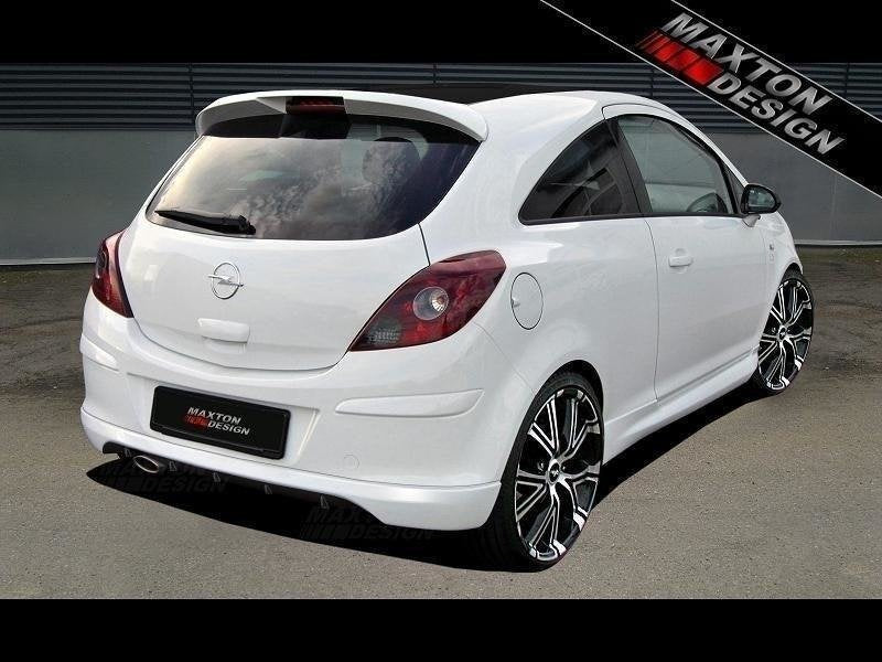Maxton Design Paragolpes trasero Extension para Opel CORSA D - imagen 1