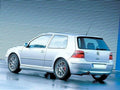 Maxton Design Paragolpes trasero Extension para Volkswagen Golf Mk4 25'TH Anniversary LOOK (with Exhaust hole) - imagen 1