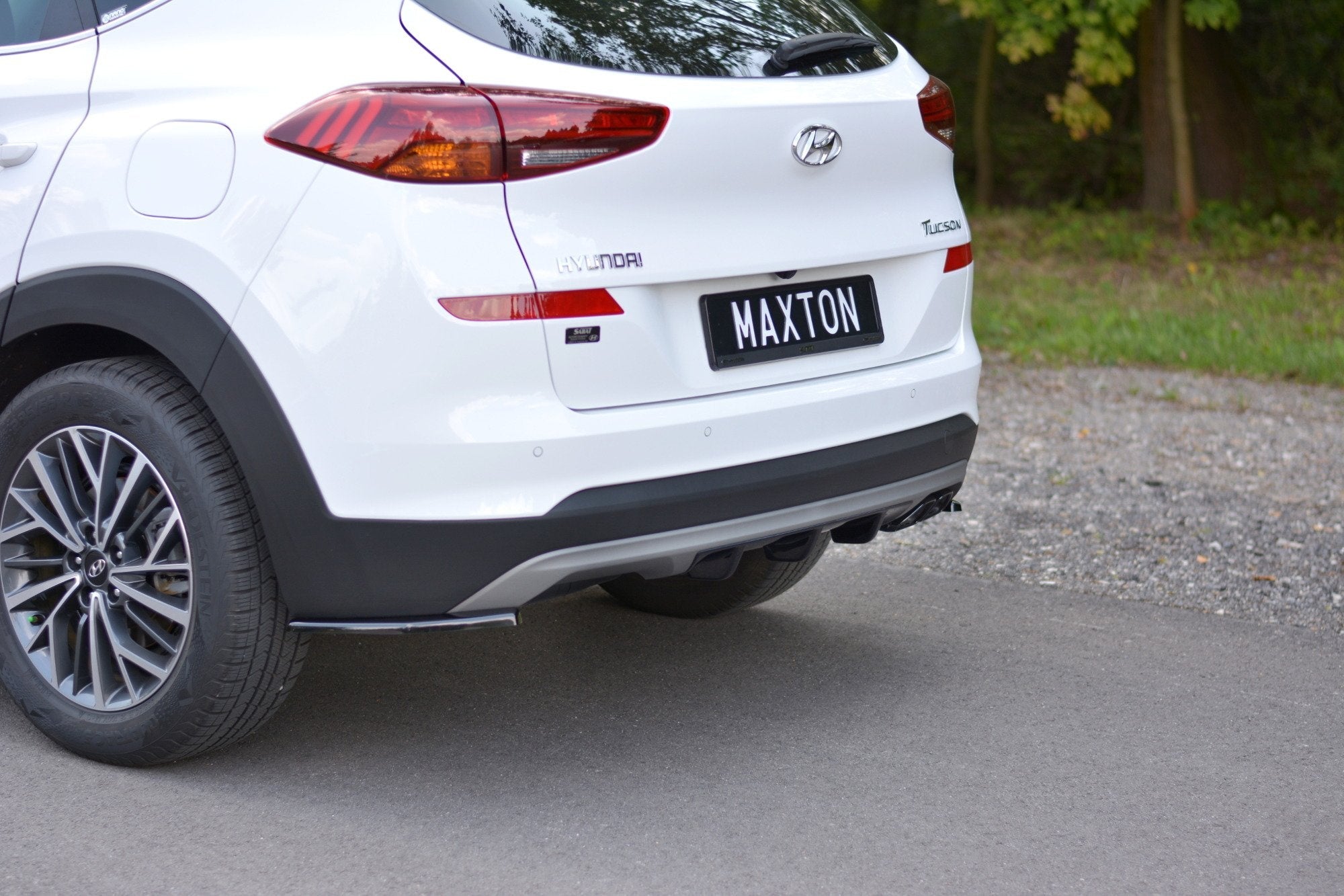 Maxton Design Splitters laterales traseros para Hyundai Tucson Mk3 Facelift - imagen 1
