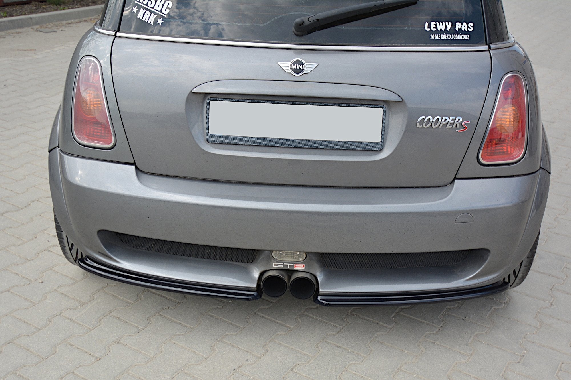 Maxton Design Splitters laterales traseros para Mini R53 Cooper S JCW - imagen 1