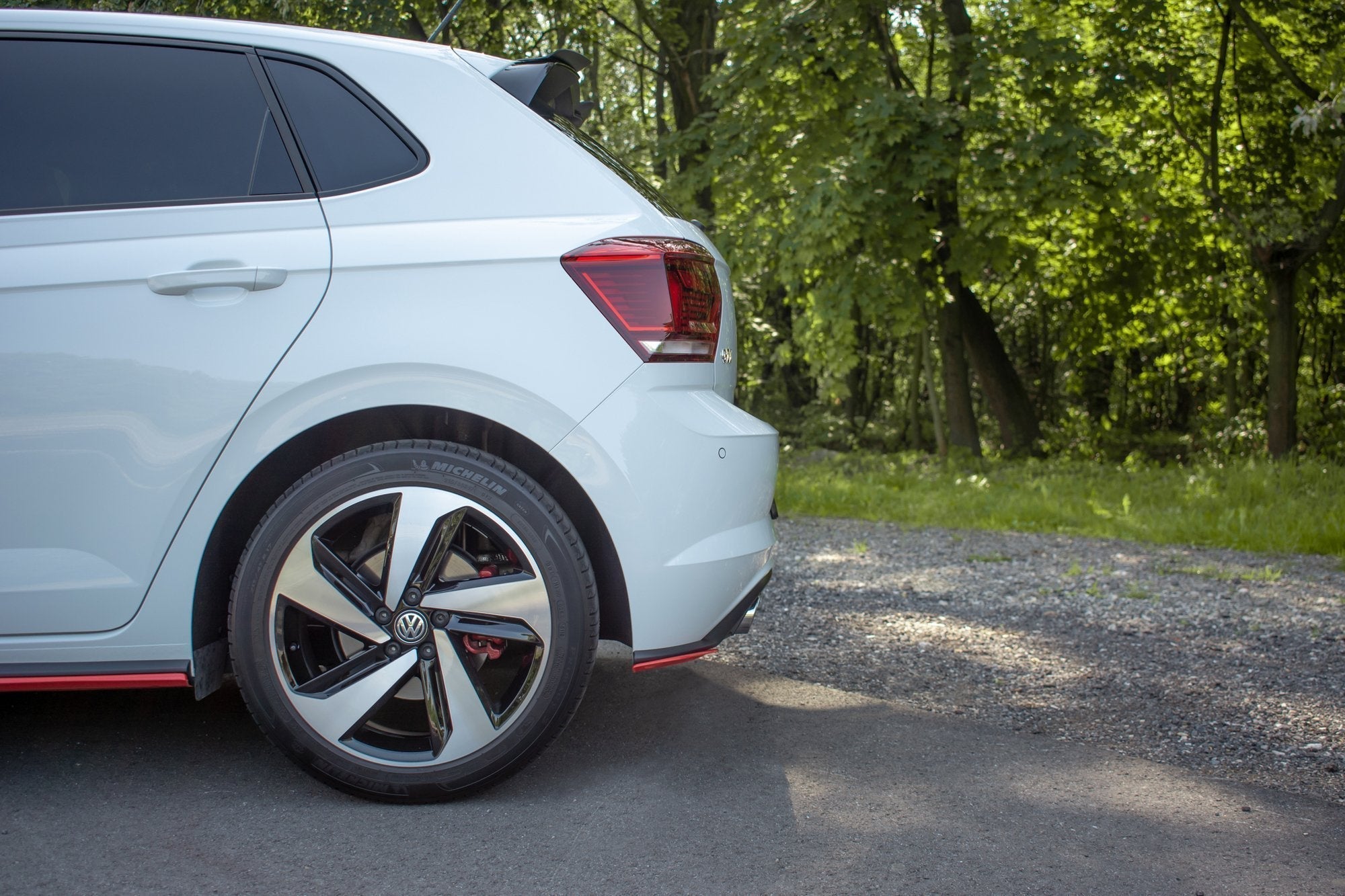 Maxton Design Splitters laterales traseros para Volkswagen Polo GTI Mk6 - imagen 2