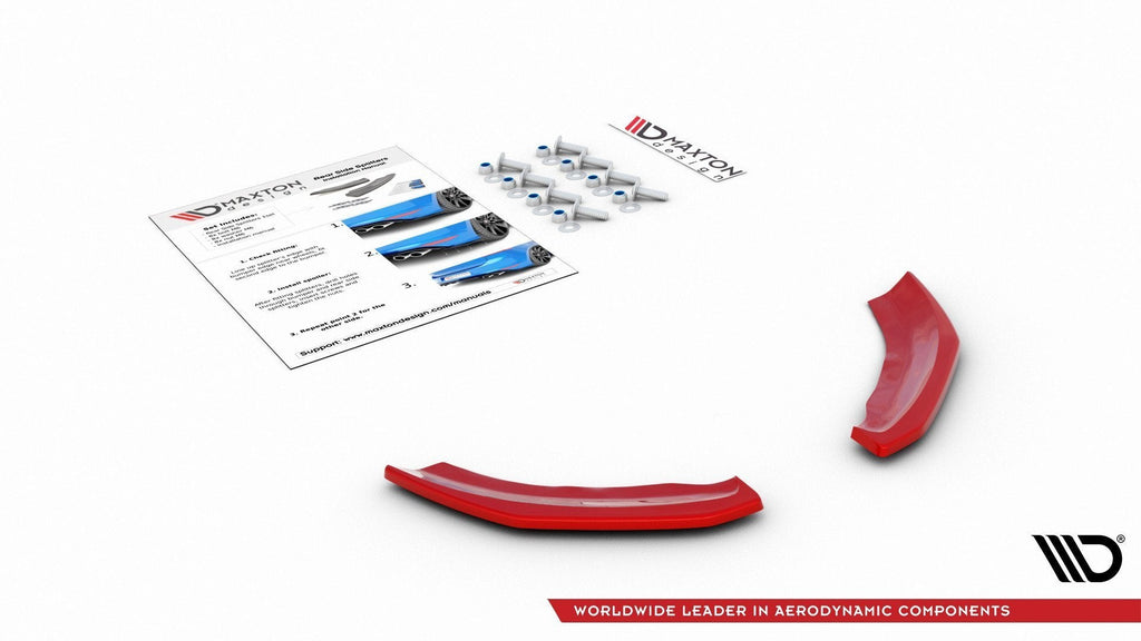 Maxton Design Splitters laterales traseros para Volkswagen Polo GTI Mk6 - imagen 4