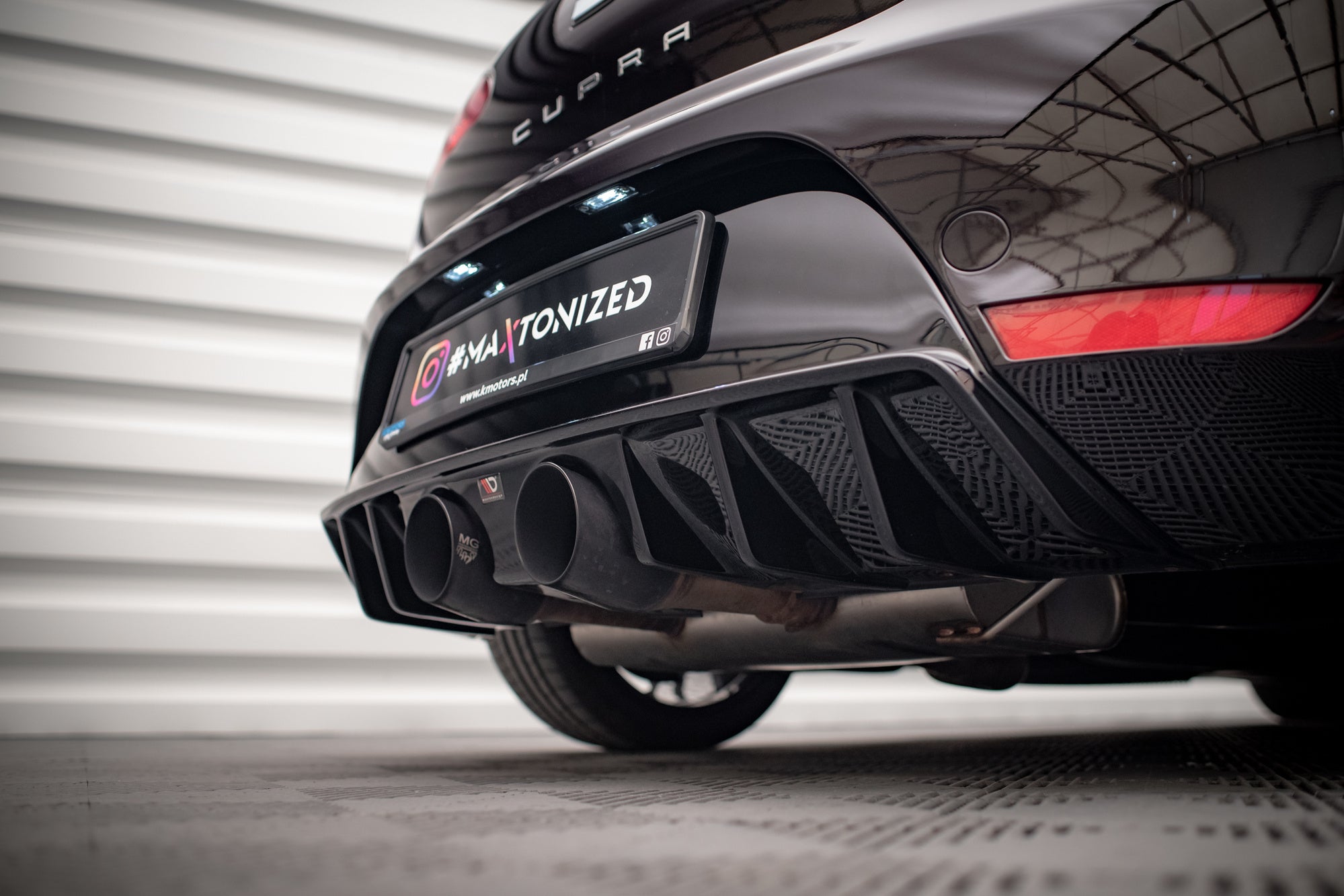 Maxton Design Difusor trasero para Seat Leon Cupra/ FR Mk2 - imagen 3