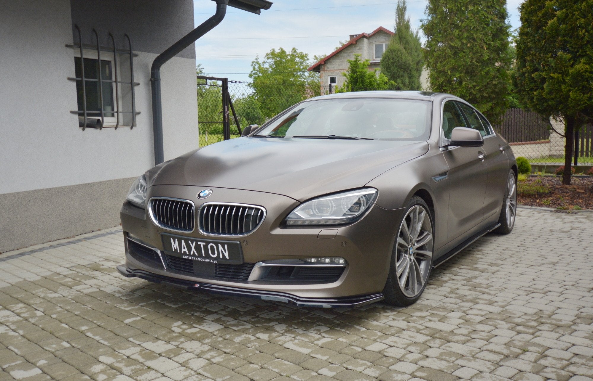 Maxton Design Splitter delantero para BMW 6 Gran Coupé - imagen 1