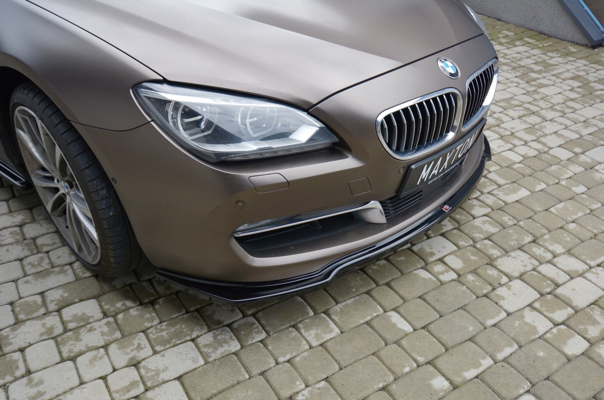 Maxton Design Splitter delantero para BMW 6 Gran Coupé - imagen 2