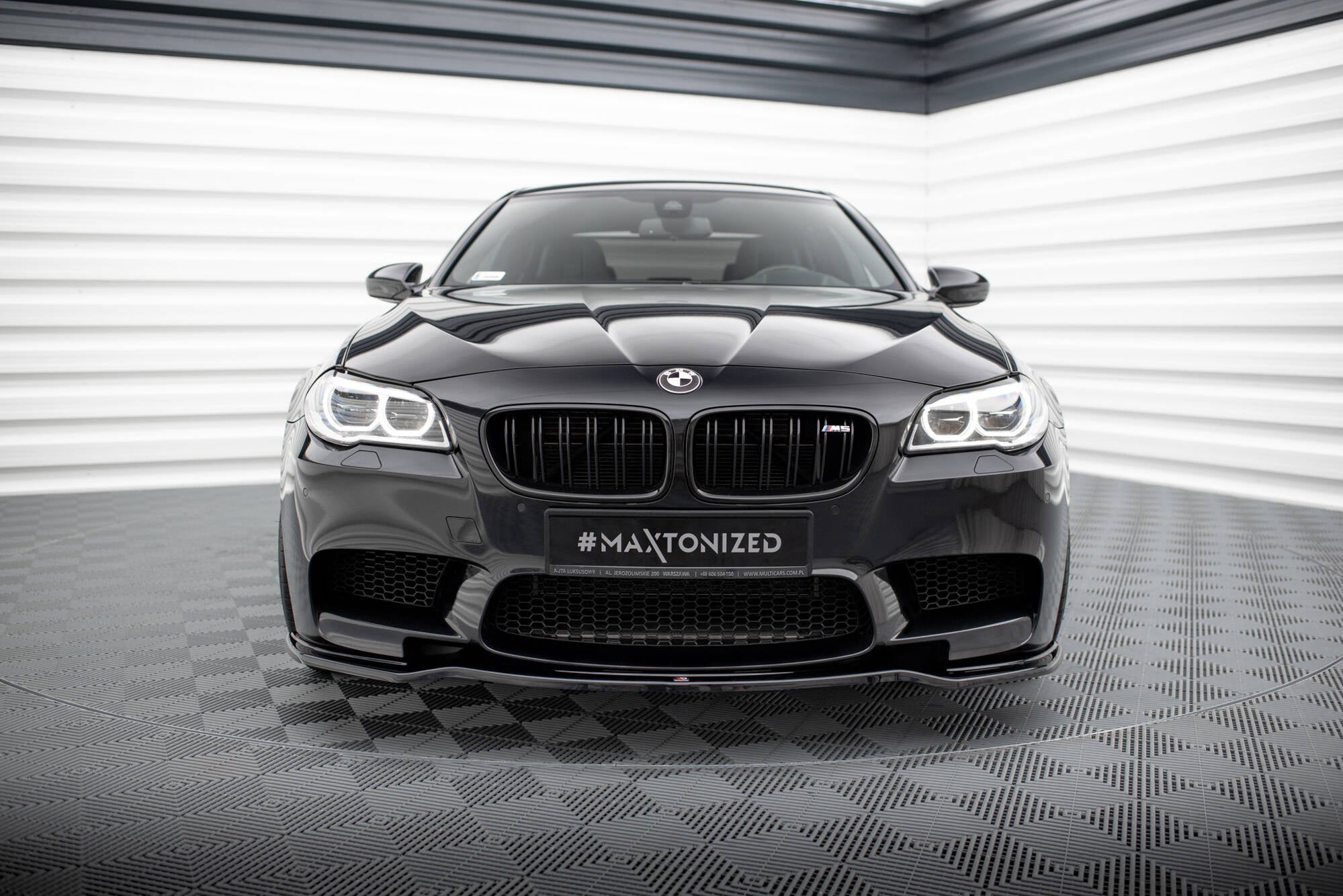 Maxton Design Splitter delantero para BMW M5 F10/ F11 - imagen 2
