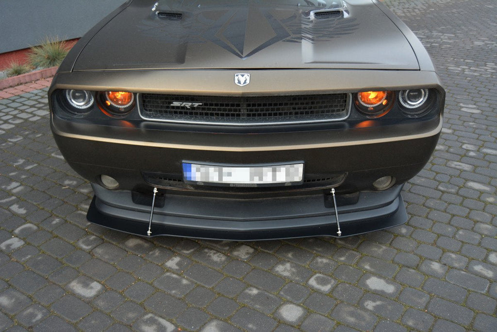 Maxton Design Hybrid Front Splitter V.1 para Dodge Challenger Mk3. PHASE-I SRT8 Coupe - imagen 1