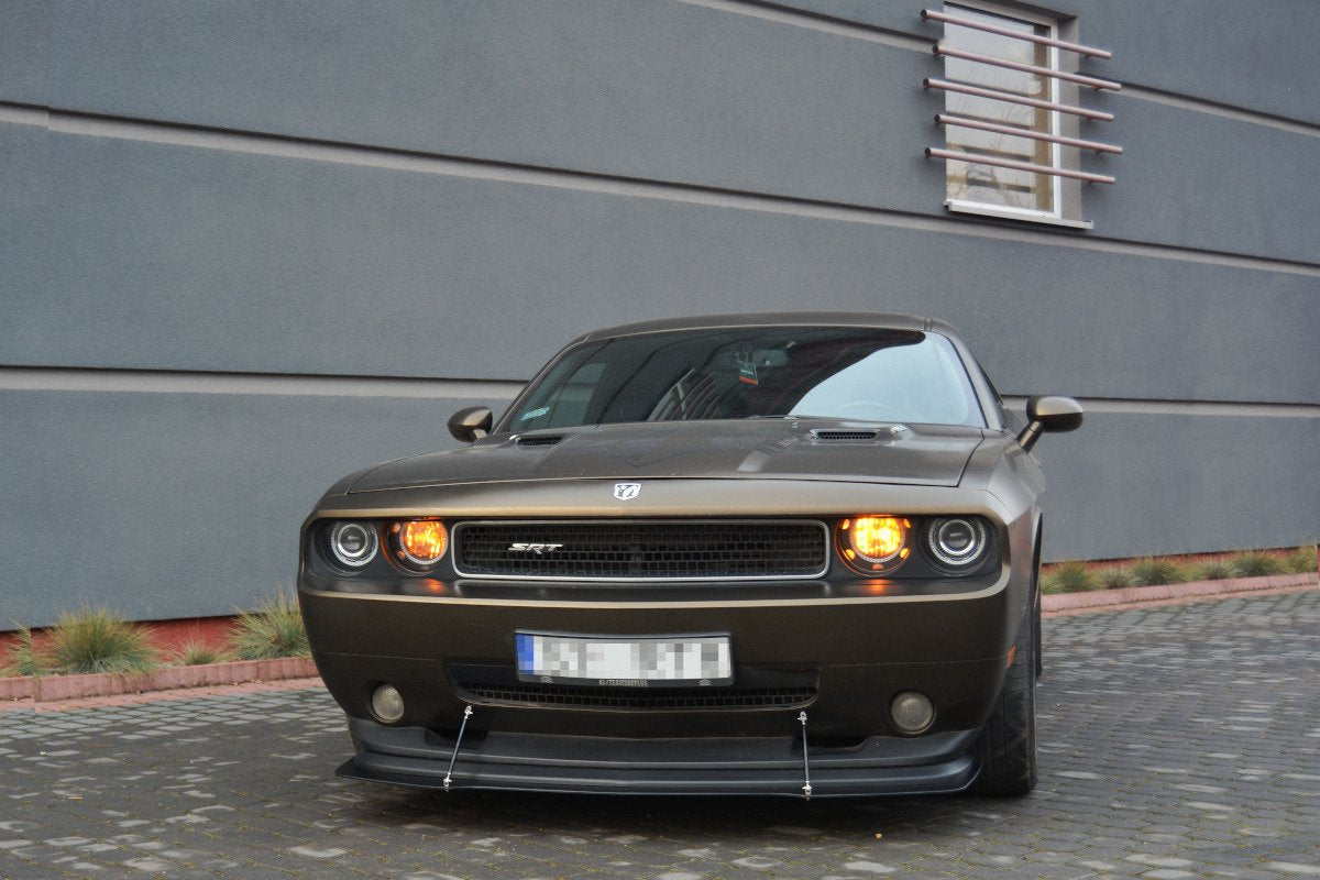 Maxton Design Hybrid Front Splitter V.1 para Dodge Challenger Mk3. PHASE-I SRT8 Coupe - imagen 2