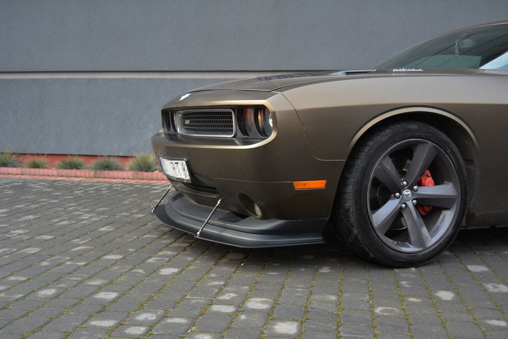 Maxton Design Hybrid Front Splitter V.1 para Dodge Challenger Mk3. PHASE-I SRT8 Coupe - imagen 3