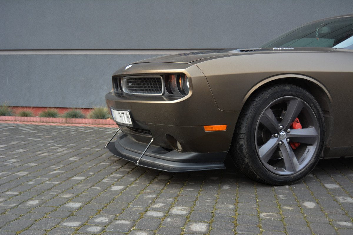 Maxton Design Hybrid Front Splitter V.1 para Dodge Challenger Mk3. PHASE-I SRT8 Coupe - imagen 3