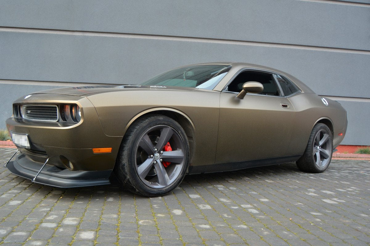 Maxton Design Hybrid Front Splitter V.1 para Dodge Challenger Mk3. PHASE-I SRT8 Coupe - imagen 4