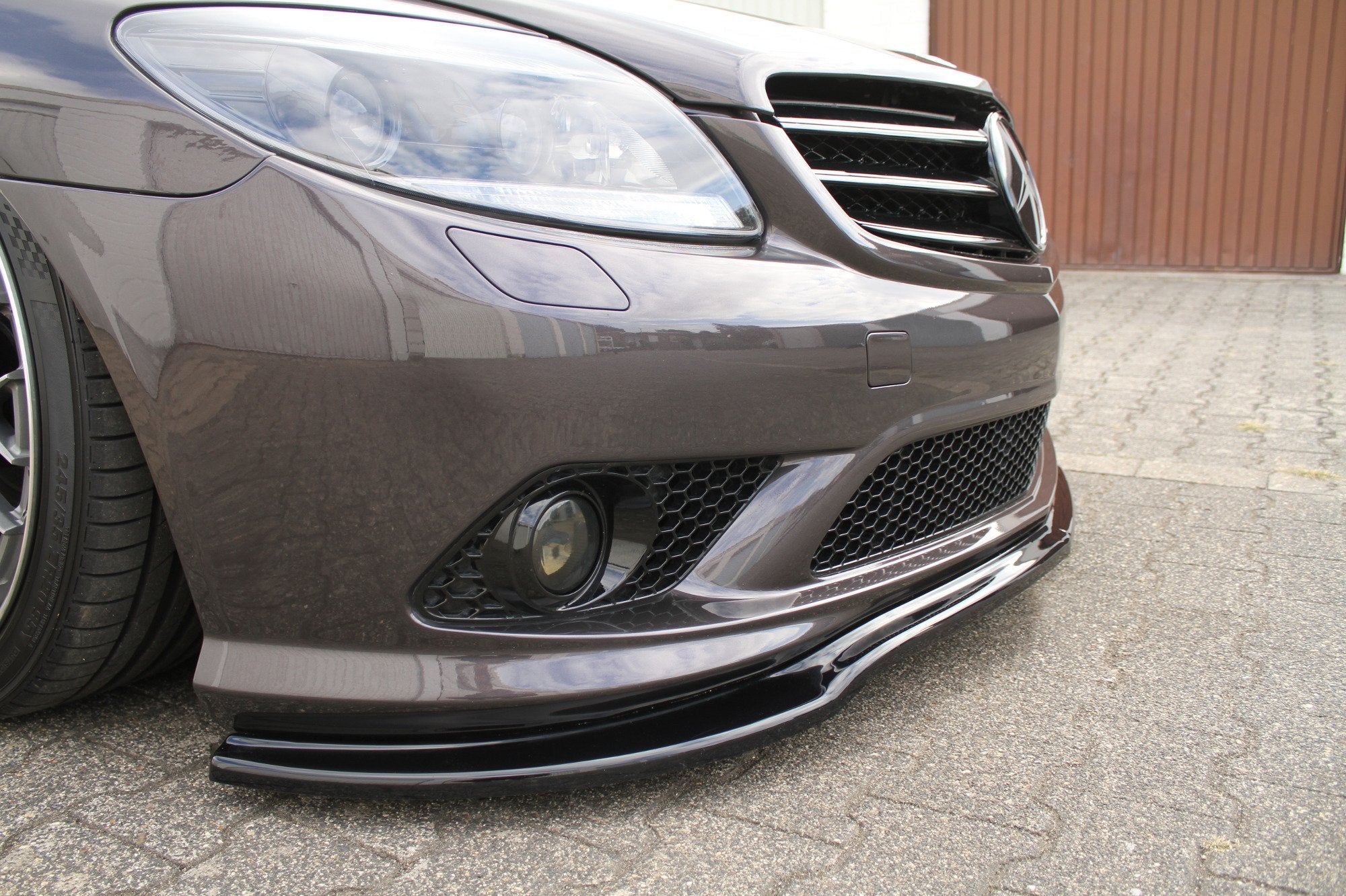 Maxton Design Splitter delantero para Mercedes CL 500 C216 AMGLINE - imagen 2