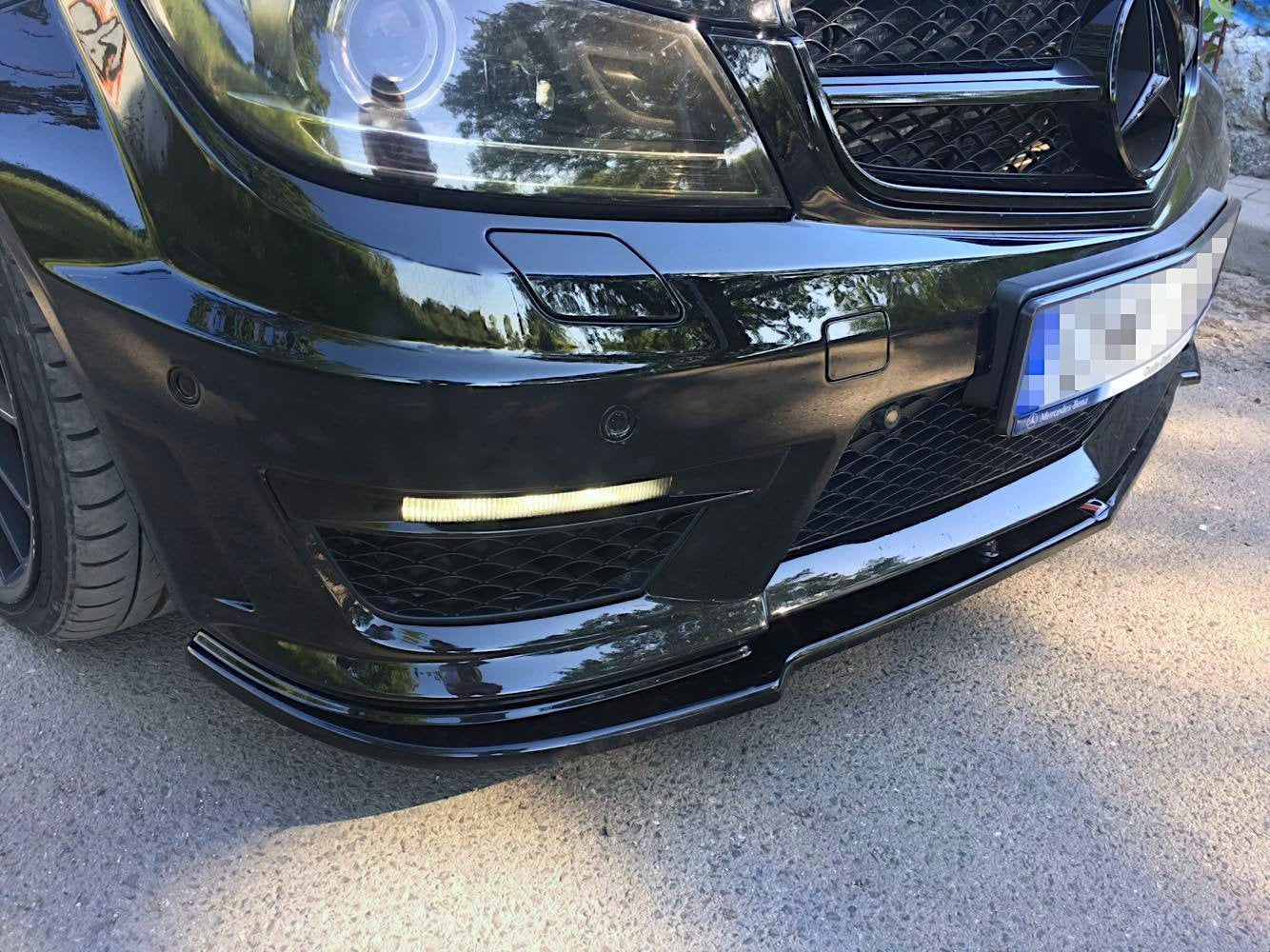 Maxton Design Splitter delantero para Mercedes-Benz C63 AMG Sedan / Estate W204 Facelift / S204 Facelift - imagen 2