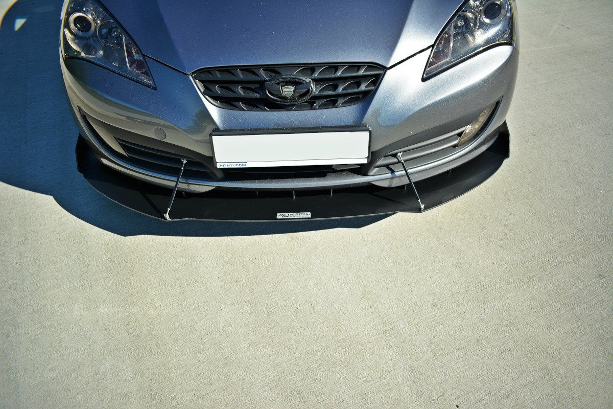 Maxton Design Front Racing Splitter para Hyundai Genesis Coupé Mk1 - imagen 3