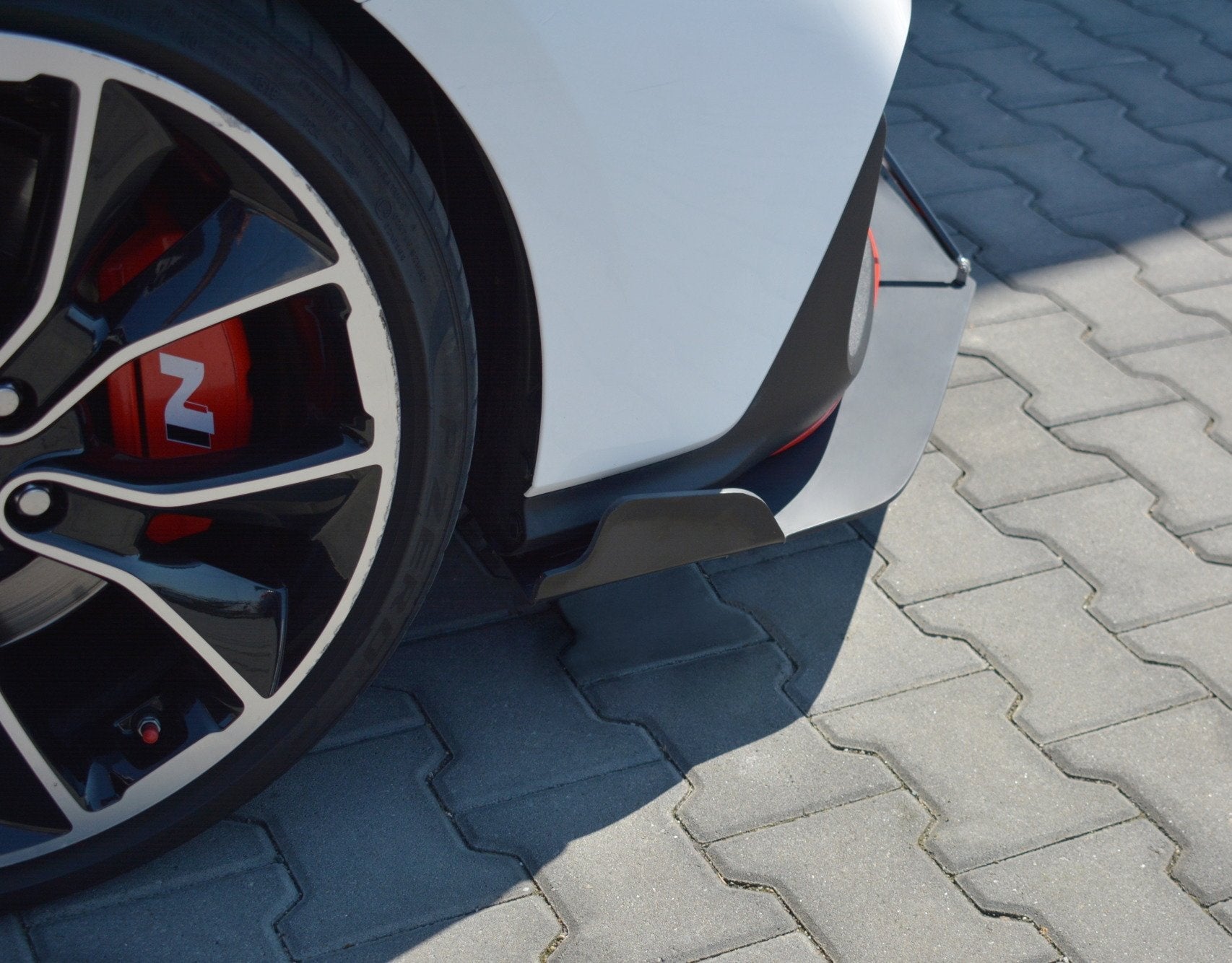 Maxton Design Front Racing Splitter para Hyundai I30 Mk3 N - imagen 4