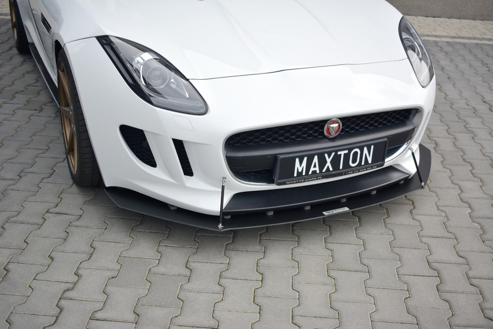 Maxton Design Front Racing Splitter para Jaguar F-TYPE X152 - imagen 3