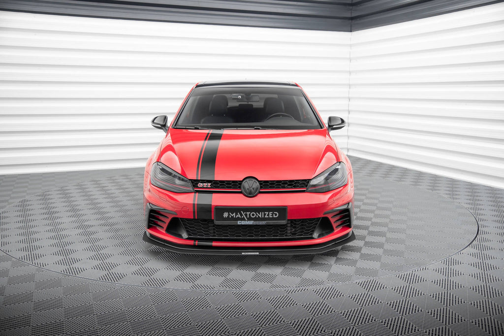 Maxton Design Front Racing Splitter para Volkswagen Golf Mk7 GTI Clubsport - imagen 2