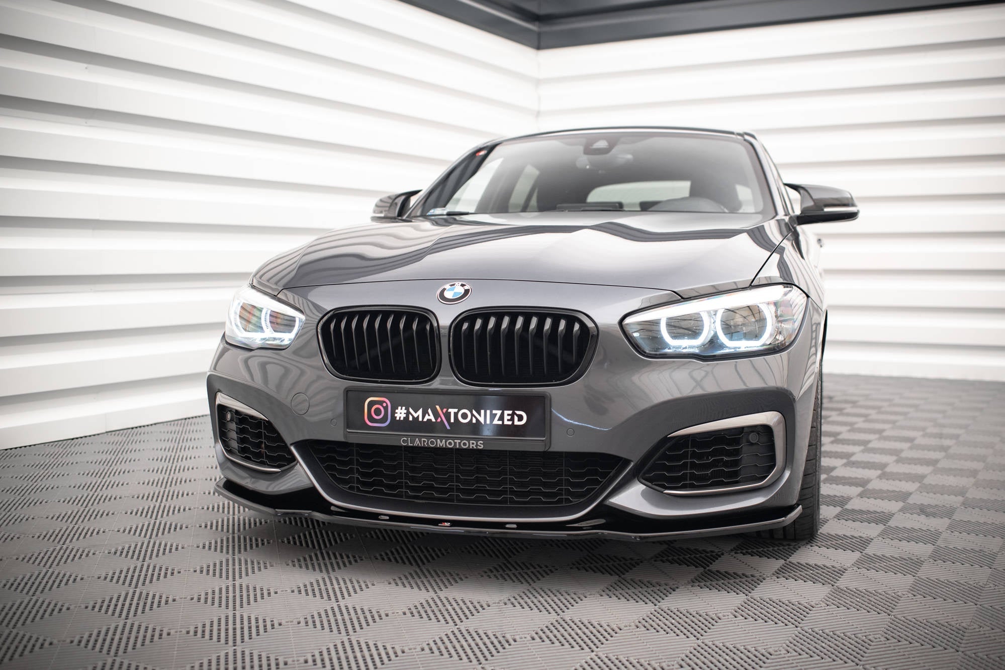 Maxton Design Splitter delantero V.1 para BMW 1 F20/F21 M-Power Facelift - imagen 1
