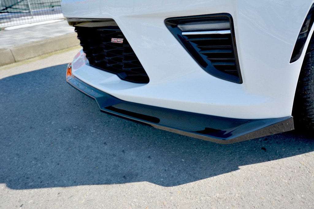 Maxton Design Splitter delantero V.1 para Chevrolet Camaro 6TH-GEN. PHASE-I 2SS Coupe - imagen 2