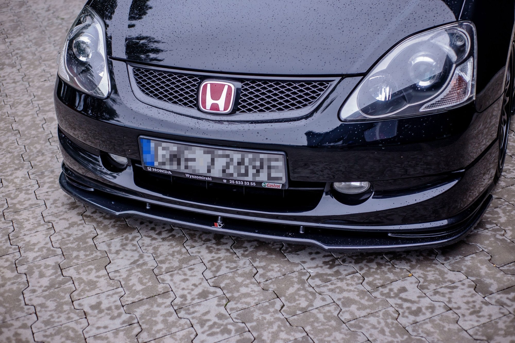 Maxton Design Splitter delantero V.1 para Honda Civic EP3 (Mk7) TYPE-R/S Facelift - imagen 1