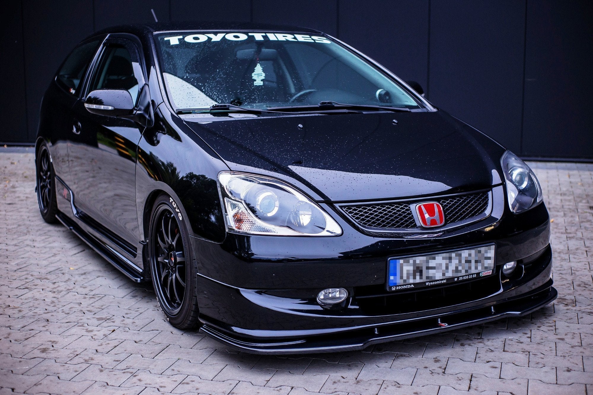 Maxton Design Splitter delantero V.1 para Honda Civic EP3 (Mk7) TYPE-R/S Facelift - imagen 4