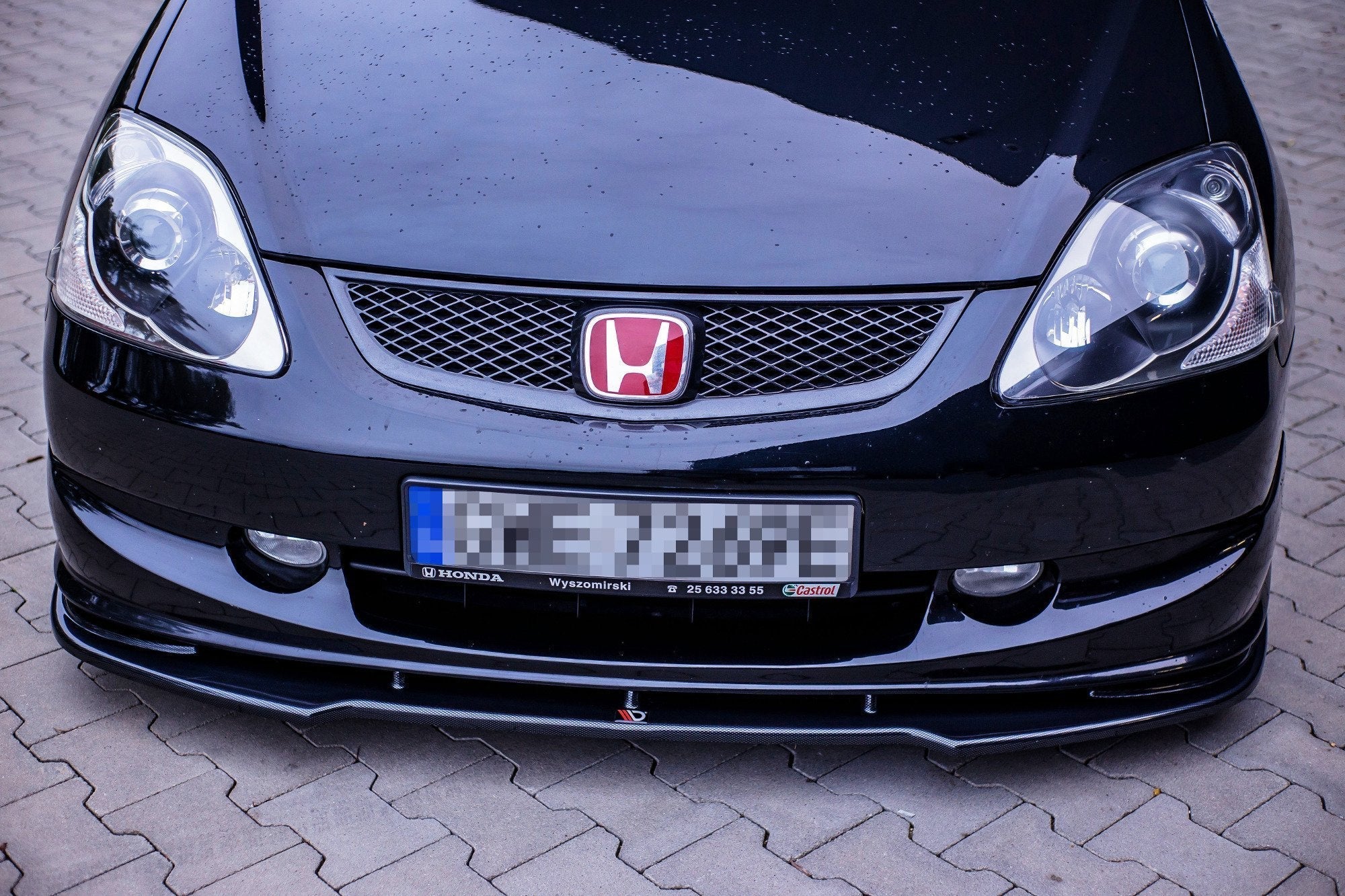 Maxton Design Splitter delantero V.1 para Honda Civic EP3 (Mk7) TYPE-R/S Facelift - imagen 3