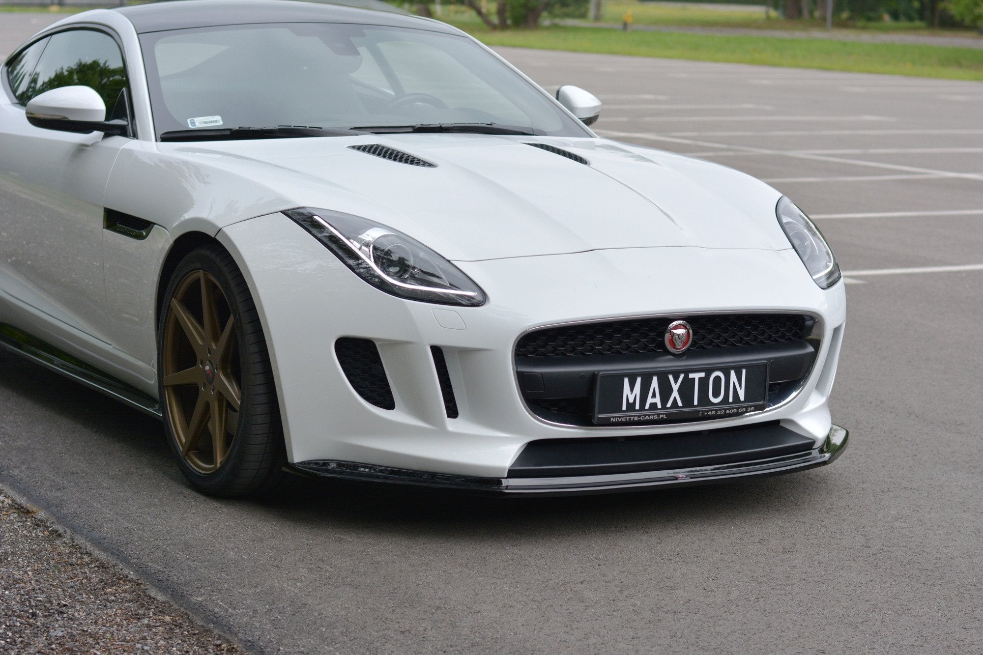 Maxton Design Splitter delantero V.1 para Jaguar F-TYPE X152 - imagen 3