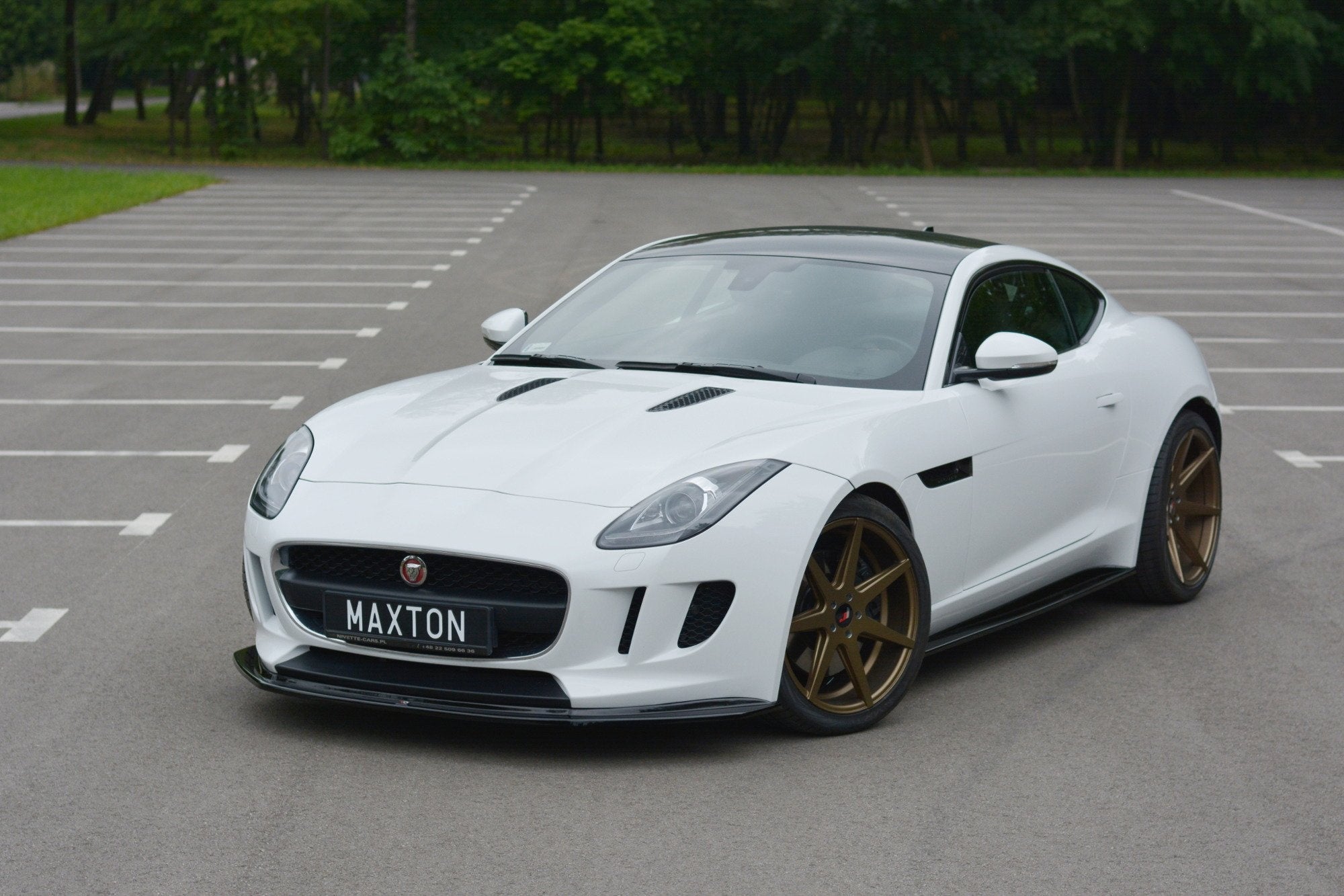 Maxton Design Splitter delantero V.1 para Jaguar F-TYPE X152 - imagen 1