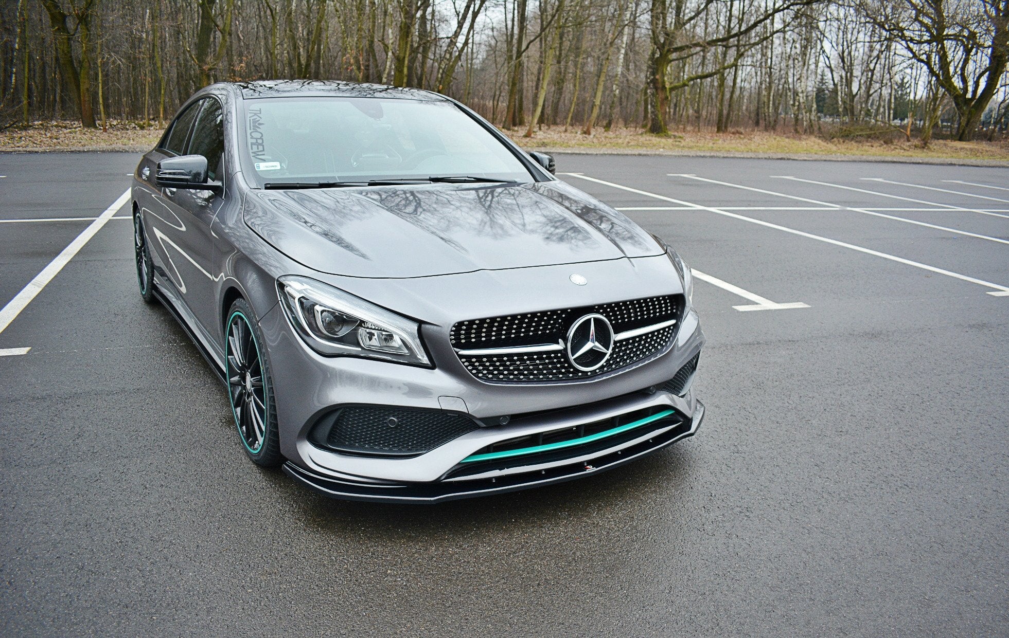 Maxton Design Splitter delantero V.1 para Mercedes-Benz CLA C117 AMG-LINE Facelift - imagen 2