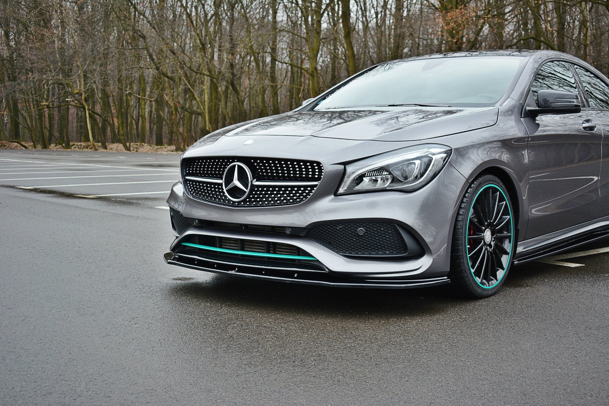 Maxton Design Splitter delantero V.1 para Mercedes-Benz CLA C117 AMG-LINE Facelift - imagen 1
