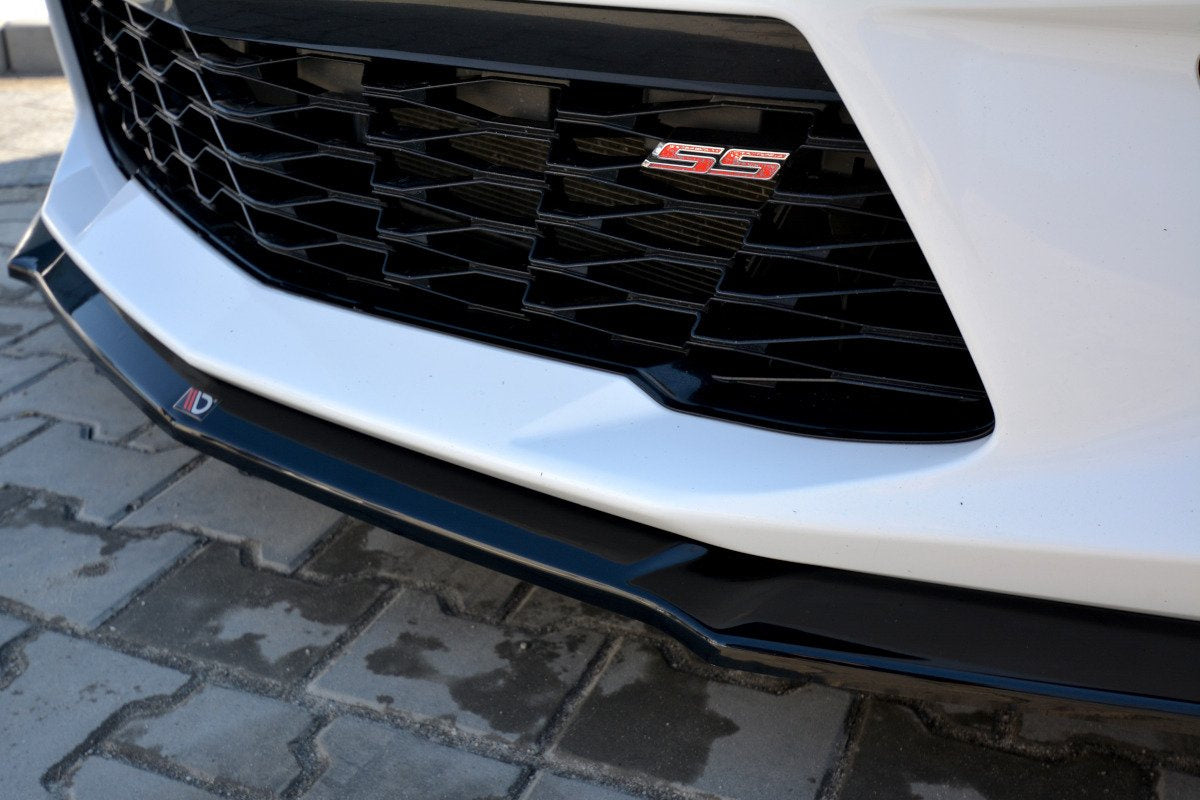 Maxton Design Splitter delantero V.2 para Chevrolet Camaro 6TH-GEN. PHASE-I 2SS Coupe - imagen 1