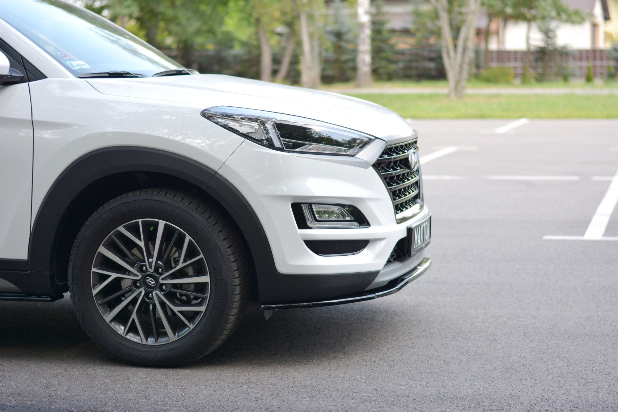 Maxton Design Splitter delantero V.2 para Hyundai Tucson Mk3 Facelift - imagen 2