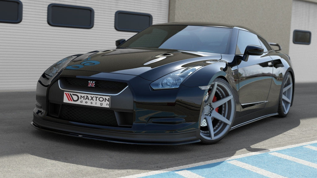 Maxton Design Splitter delantero V.2 para Nissan GT-R Coupe (R35-SERIES) - imagen 1