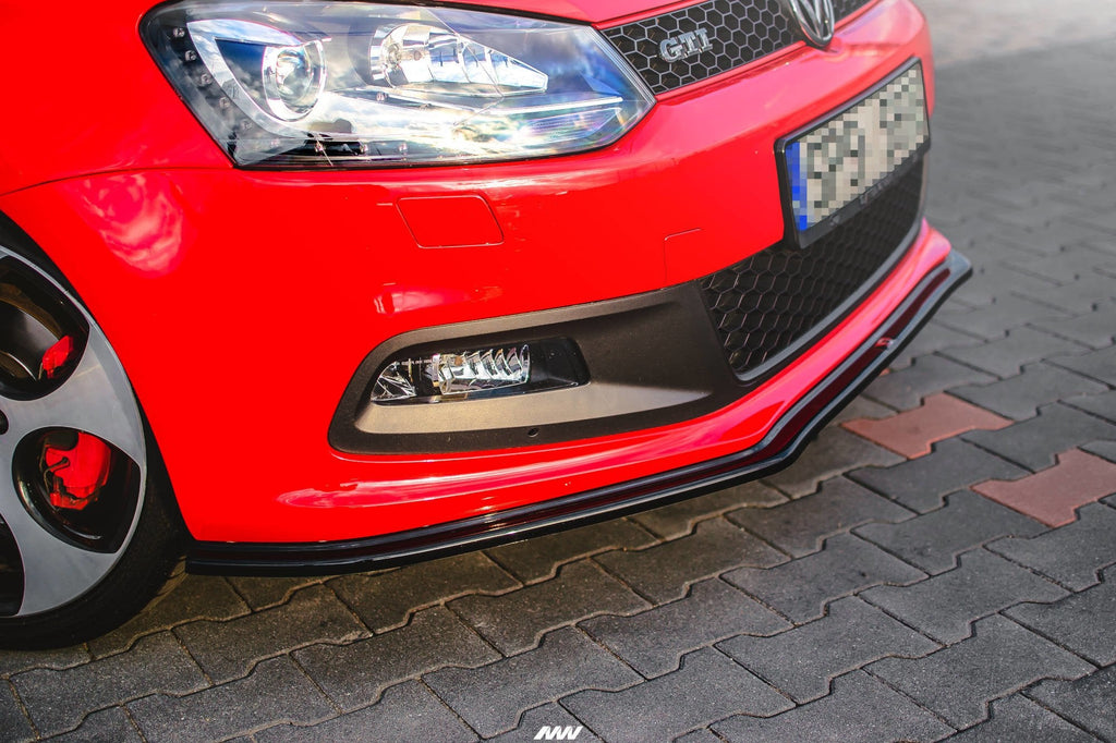 Maxton Design Splitter delantero V.2 para Volkswagen Polo GTI Mk5 - imagen 1
