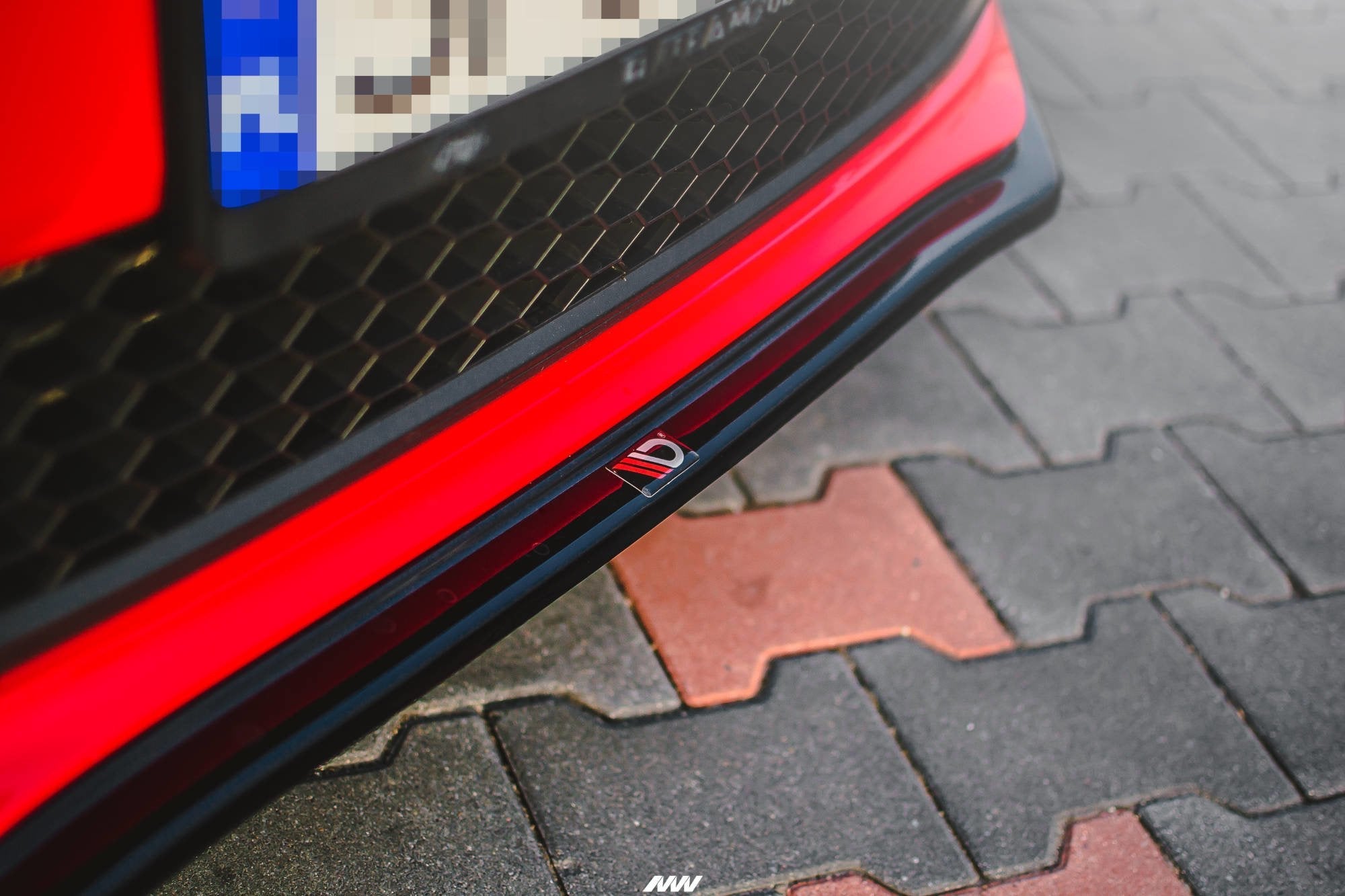Maxton Design Splitter delantero V.2 para Volkswagen Polo GTI Mk5 - imagen 2
