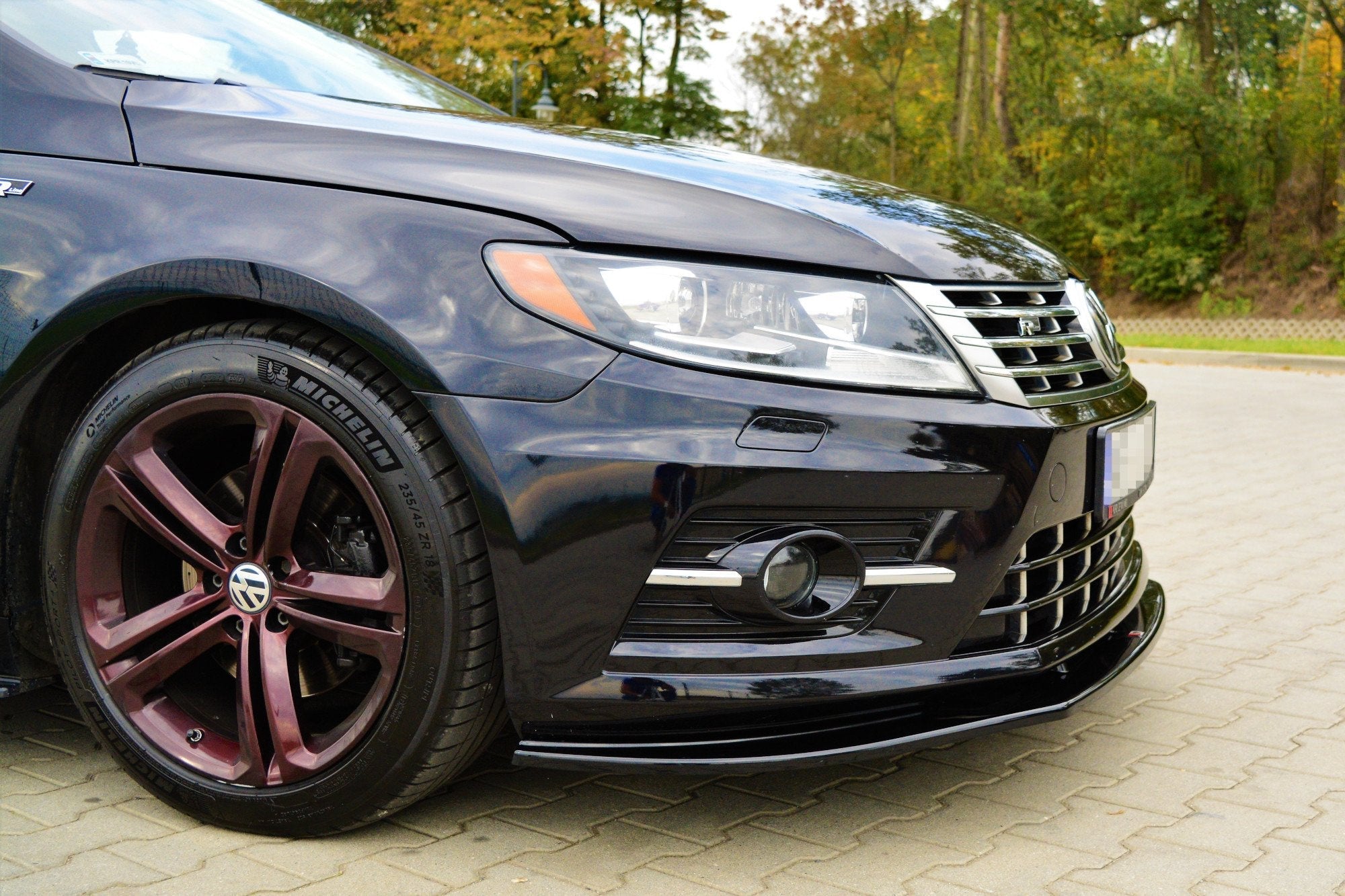 Maxton Design Splitter delantero para Volkswagen CC R-LINE - imagen 2