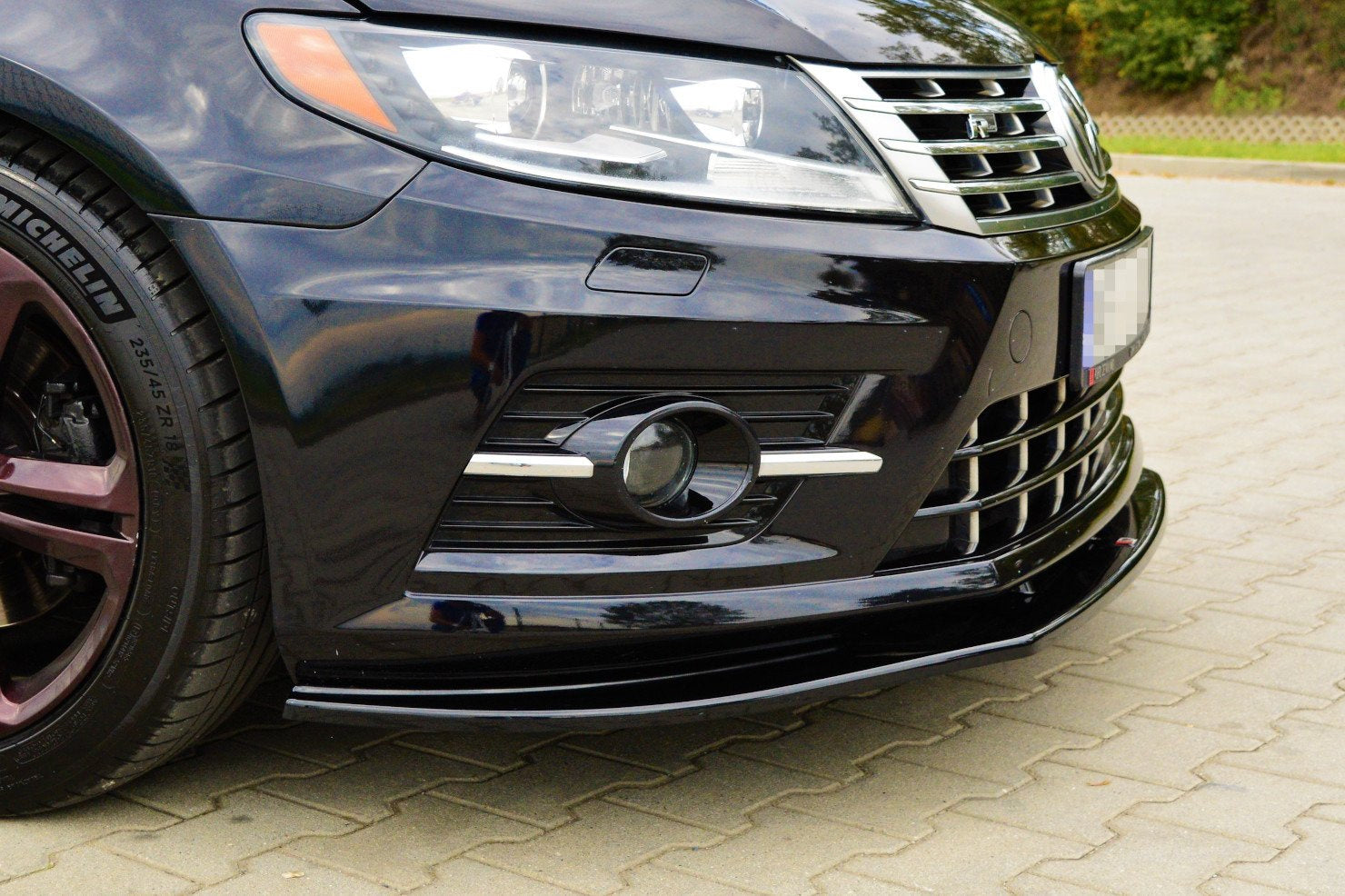 Maxton Design Splitter delantero para Volkswagen CC R-LINE - imagen 1