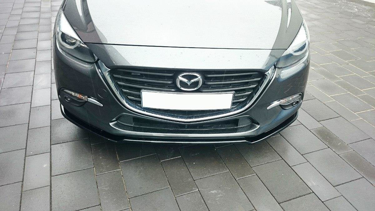 Maxton Design Splitter delantero V.1 para Mazda 3 BN (Mk3) Facelift - imagen 1